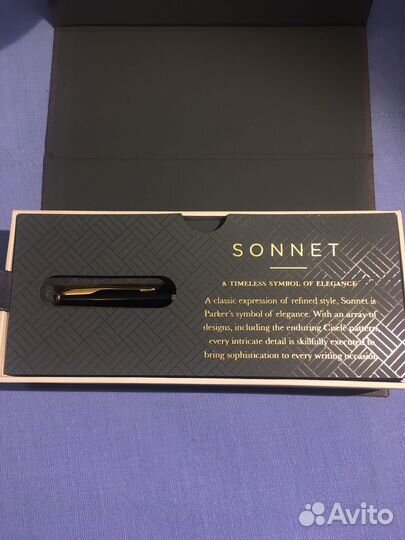 Ручка шариковая Parker Sonnet Slim K430 Lacquer BI