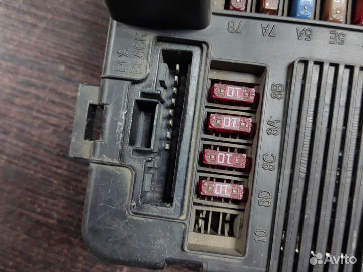 Блок предохранителей renault megane 2