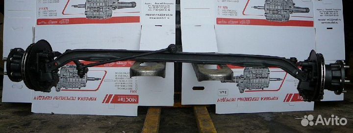 Подвеска газель в сборе мост передний