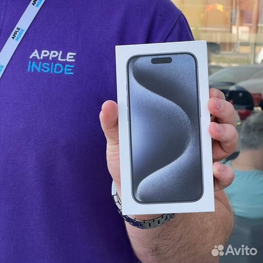 iPhone 15 Pro Max 512 гб Титановый синий sim+esim