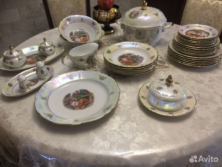 Сервиз.»Королевская Мадонна».Германия. Эпоха СССР