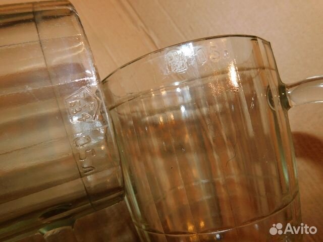 2 антикварные, пивные кружки СССР 1980 и 1988 гг