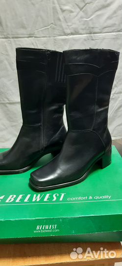 Сапоги женские зимние натуральная кожа