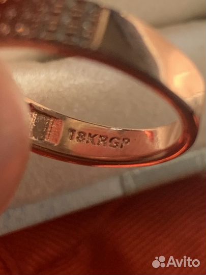 Кольцо,перстень.18 карат