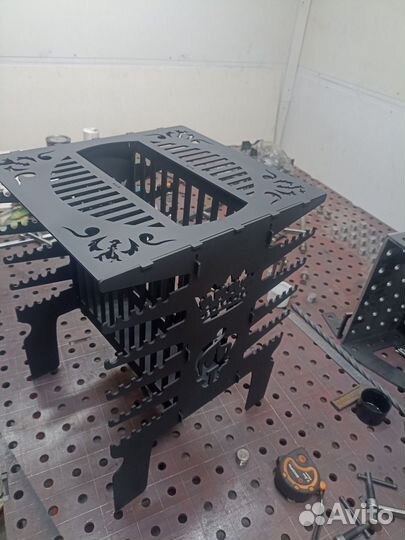 Мангал вертикальный