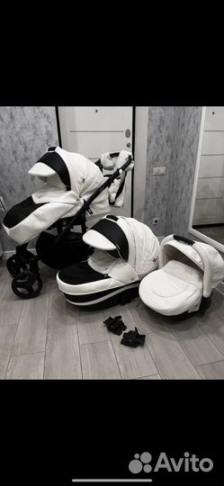 Коляска 3 в 1 bebe mobile movo