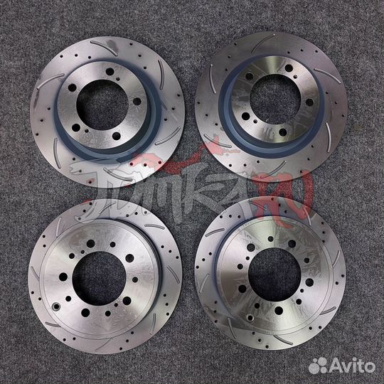 Тормозные диски перфорированные Land Cruiser 200