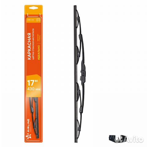 Щетка стеклоочистителя каркасная 430мм (17