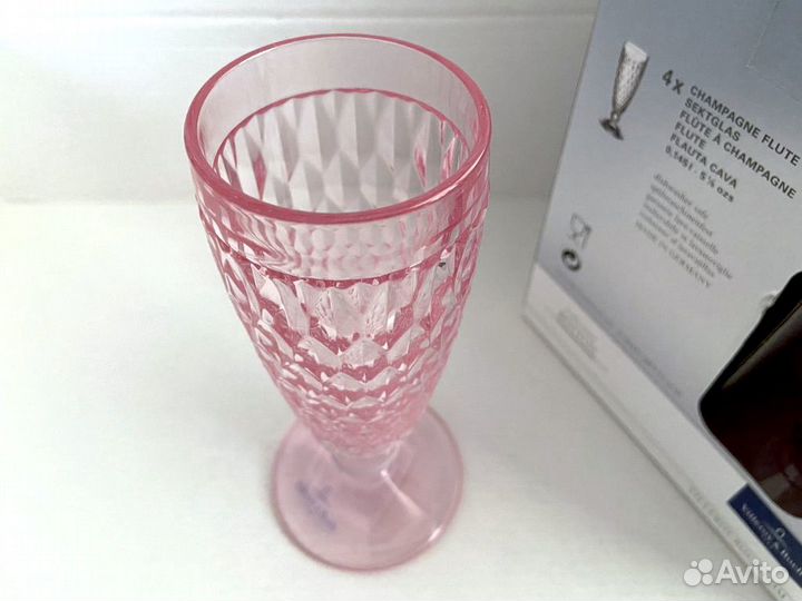 Бокал для шампанского Villeroy & Boch Boston Rose