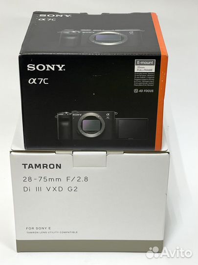 Sony A7C Body+ Tamron 28-75mm 2.8 G2 Новый