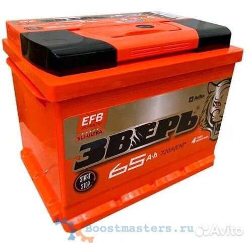 Аккумулятор Зверь EFB 65A L