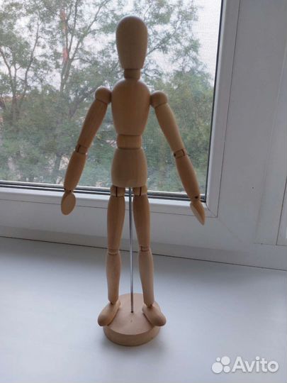 Деревянный человек IKEA