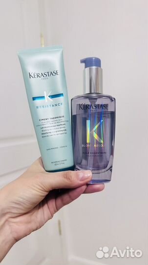 Kerastase масло маска термозащита апмулы