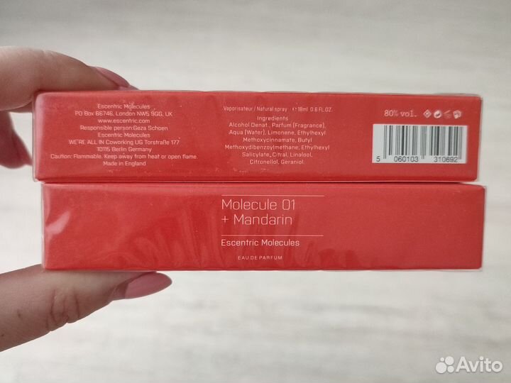 Molecule 01 (mandarin) 18 мл оригинал