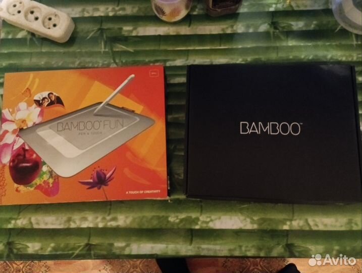 Графический планшет bamboo FUN CTH461