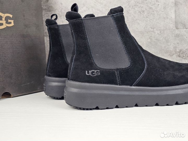 Ботинки челси мужские / Ugg Burleigh Chelsea Black