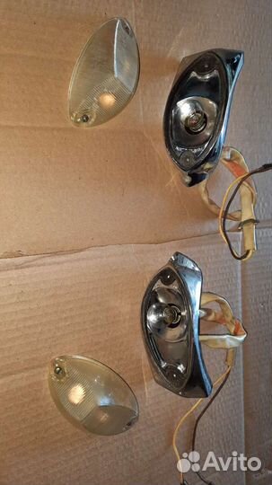 Подфарники на москвич