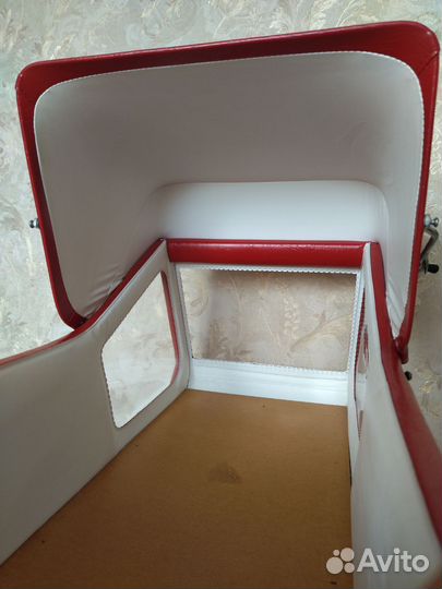 Коляска для кукол с окошками ретро СССР фрг