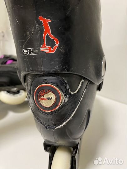 Ролики Seba High black 38 размер