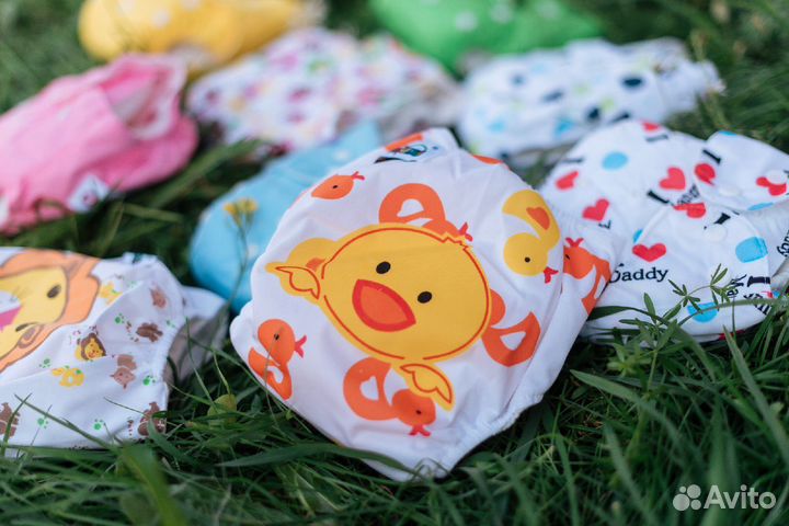 Многоразовые подгузники новые