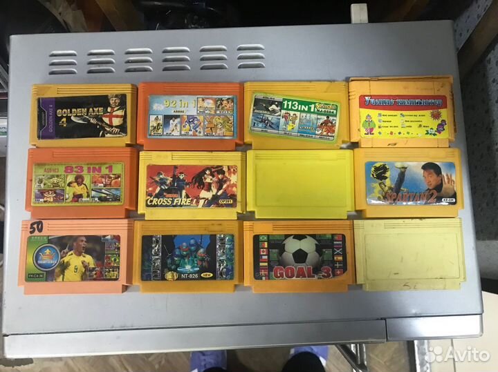 Картриджи dendy