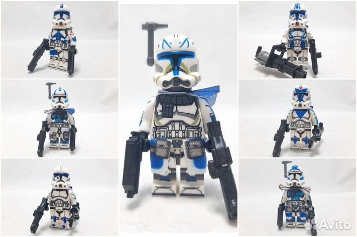 Лего минифигурки клонов 501