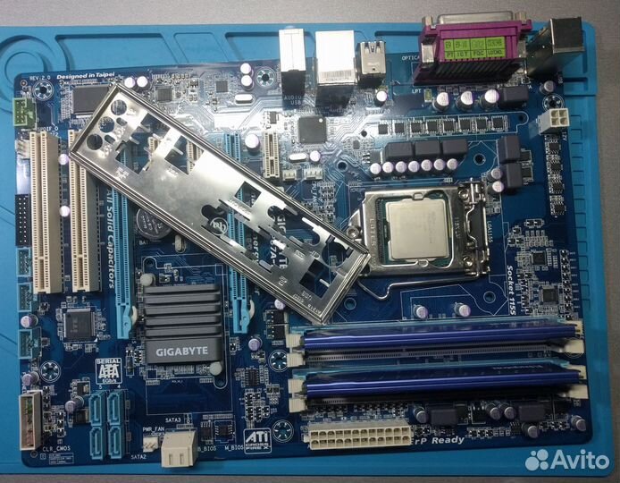 Материнская плата gigabyte ga-p67a-d3-b3(Комплект)