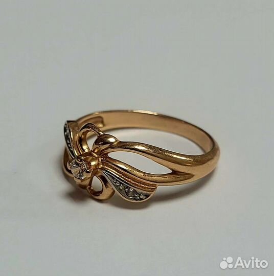 Кольцо Золото 585пробы