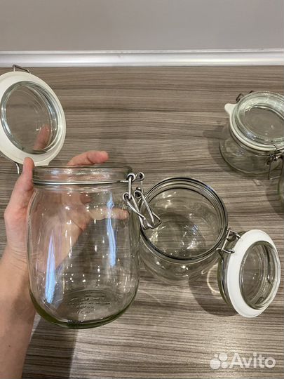 Банки с крышкой IKEA для специй