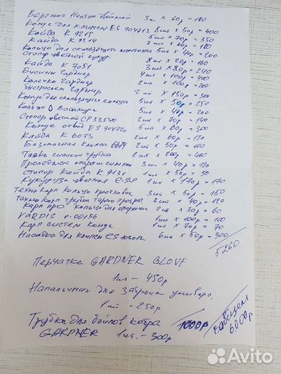 Расходники