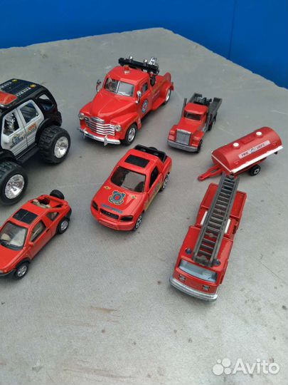Машинки пожарные