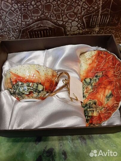 Чайная пара фарфор