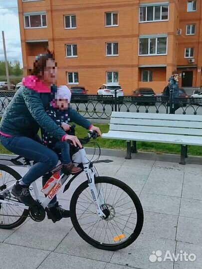 Детское велокресло переднее