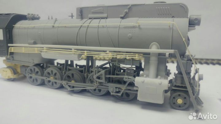Кит для сборки модели паровоза Лв