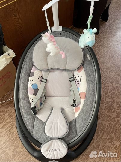 Детские электронные качели tommy