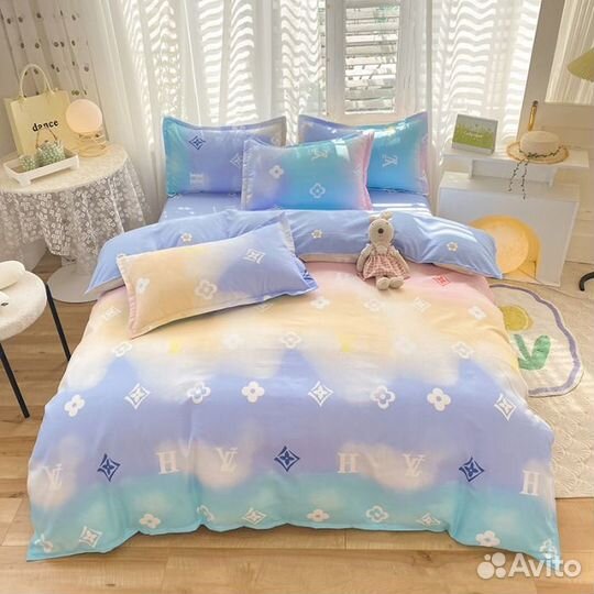 Постельное белье евро