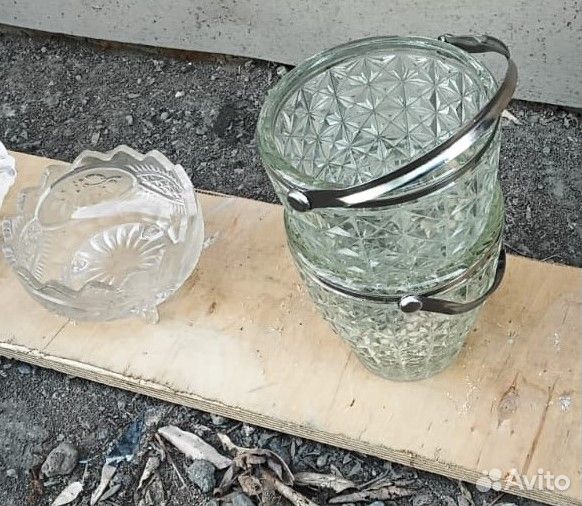 Хрусталь - стаканы, бокалы, салатницы и др