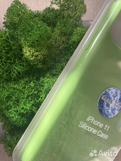 Силиконовый чехол на iPhone11