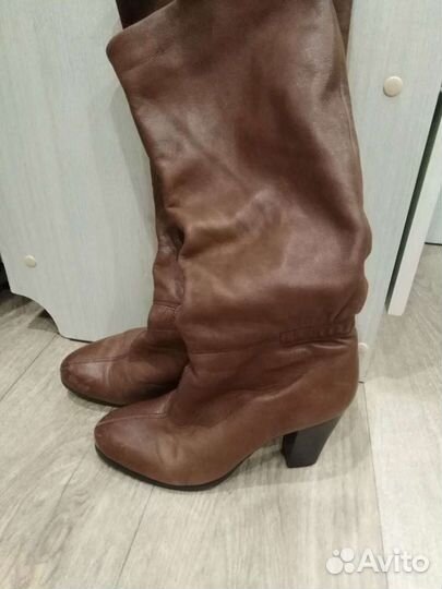 Сапоги евро 38 р. натуральная кожа подойдёт и на х