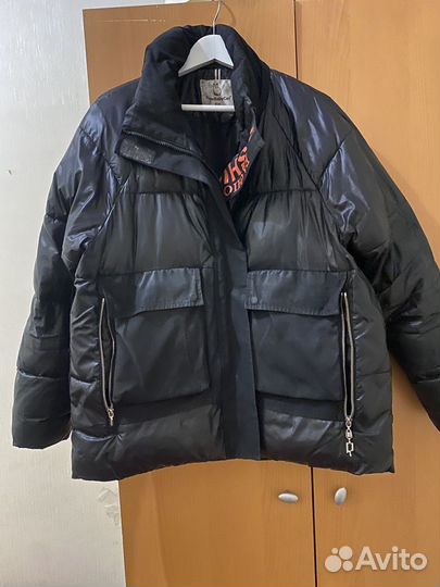 Пуховик женский зимний oversize