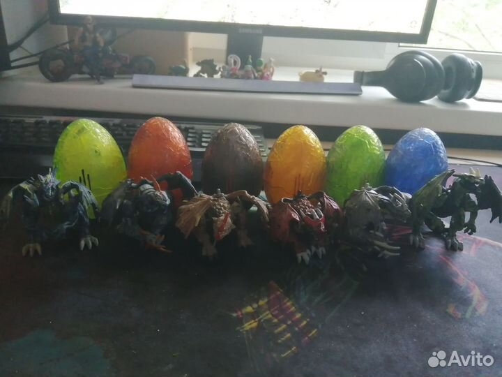 Драконы Mega bloks Plasma eggs