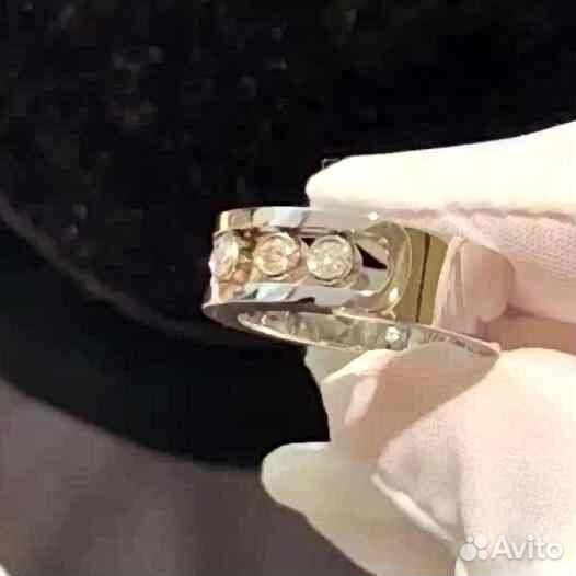 Кольцо Messika золото 585, бриллианты 0.15ct