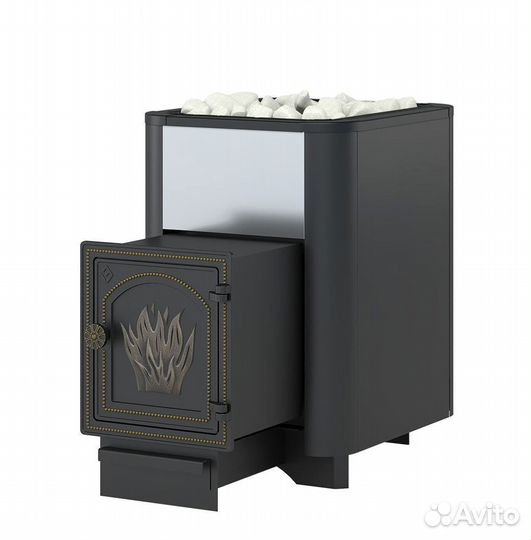 Готовая печь в баню