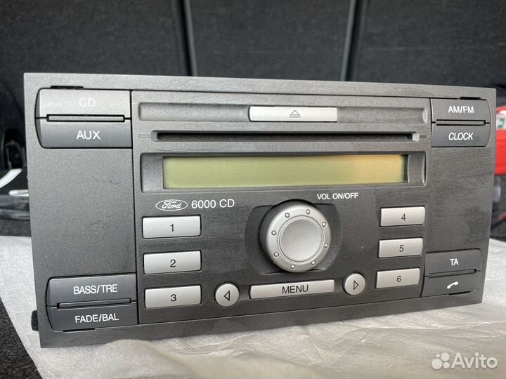 Магнитола ford