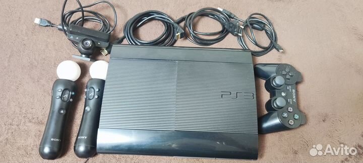 Sony playstation 3 super slim 500gb прошитая