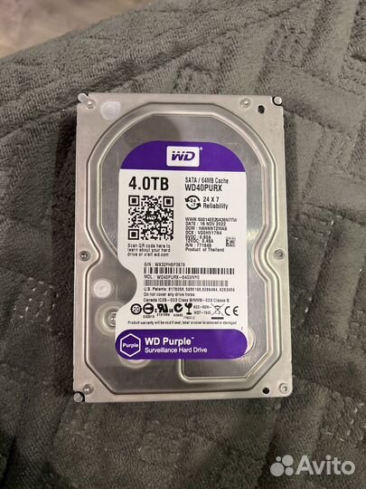 Жесткий диск 4 тб wd