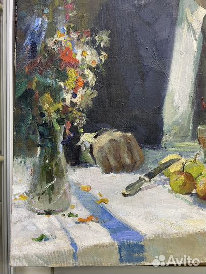 Портрет соцреализм 100*80 см. холст