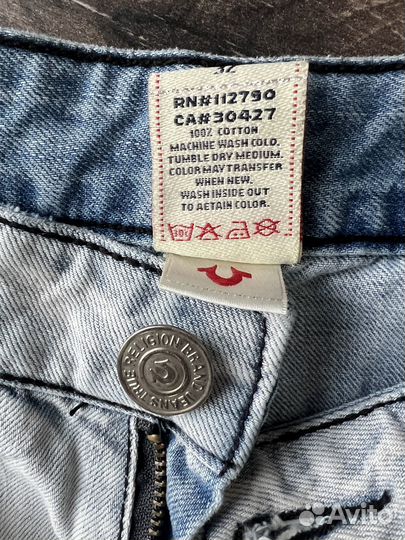 Джинсы true religion белые