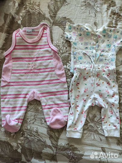 Вещи пакетом для девочки 56