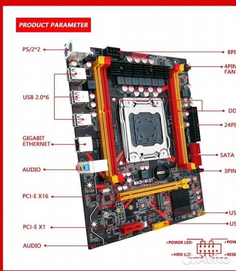 Комплект X79 E5 2660V2 16GB